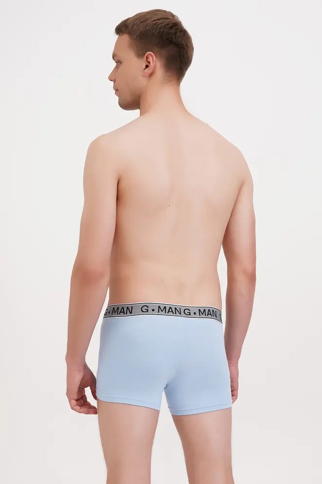 Baumwoll-Boxershorts G-MAN 20401/60  (ballad blue)
