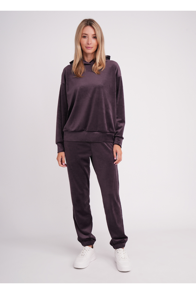 Velours-Set SOFT WINTER 5814/080 dark lavender (violett)