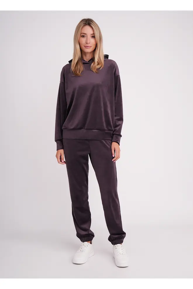 Velour set SOFT WINTER 5814/080 dark lavender (violet)