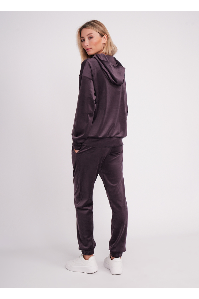 Velours-Set SOFT WINTER 5814/080 dark lavender (violett)