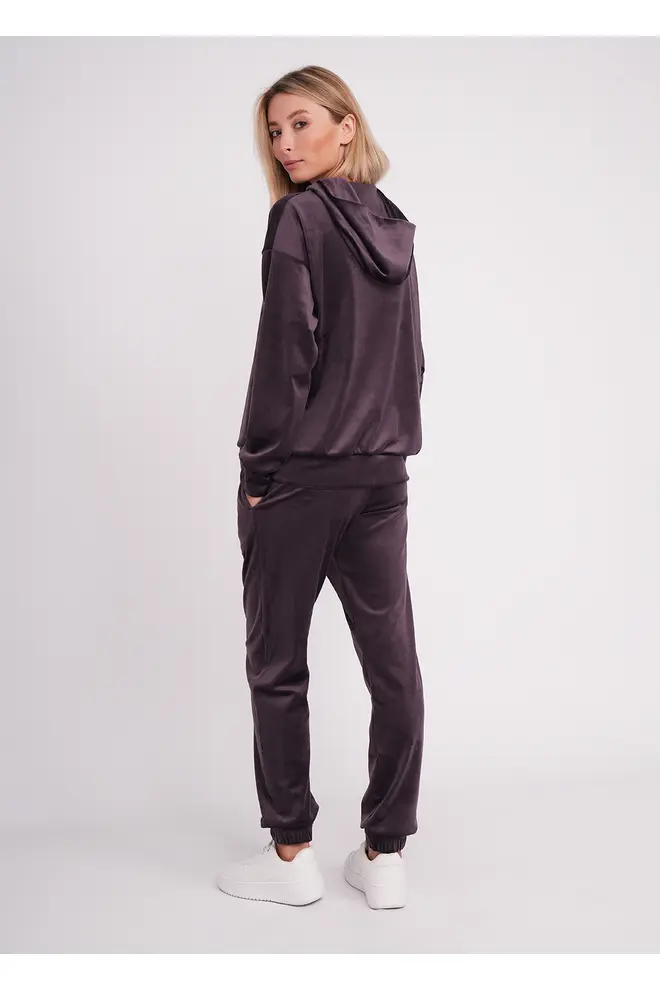 Velours-Set SOFT WINTER 5814/080 dark lavender (violett)