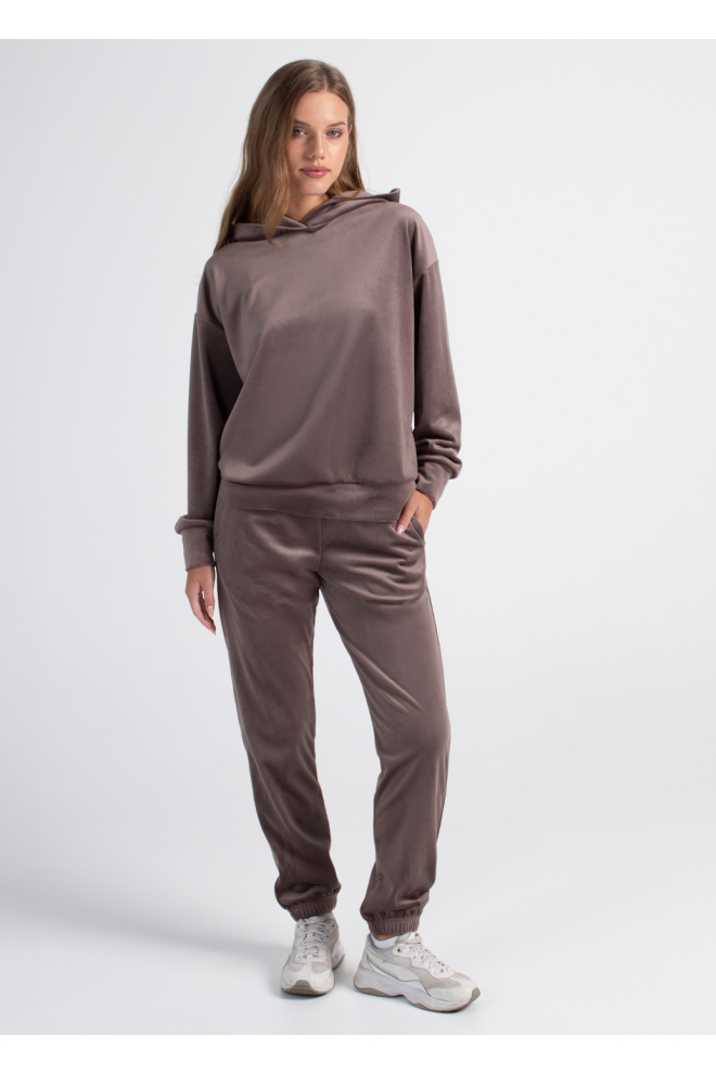 Velours-Set SOFT WINTER 5814/080 mokka (braun)