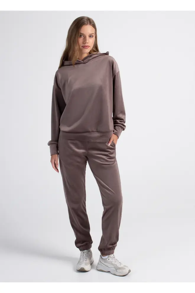 Velours-Set SOFT WINTER 5814/080 mokka (braun)