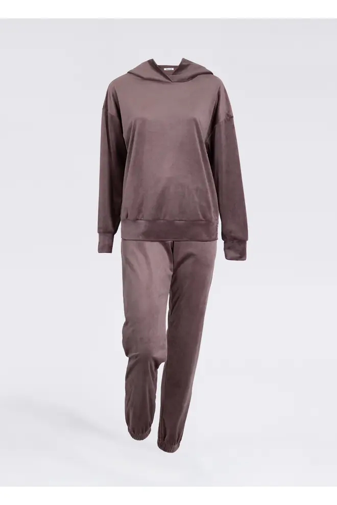 Velours-Set SOFT WINTER 5814/080 mokka (braun)