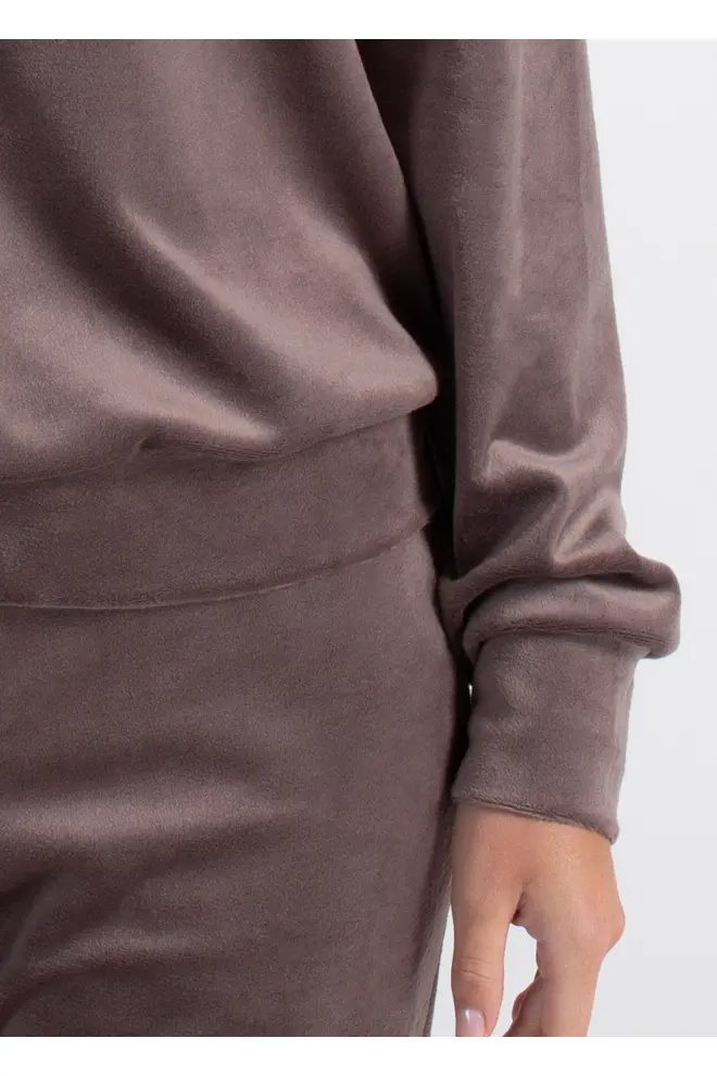 Velours-Set SOFT WINTER 5814/080 mokka (braun)