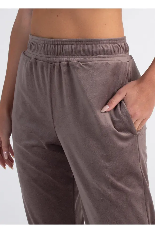 Velours-Set SOFT WINTER 5814/080 mokka (braun)