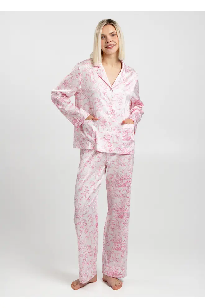 Silk Pyjama TOILE SILK 5511/050 (Pink)
