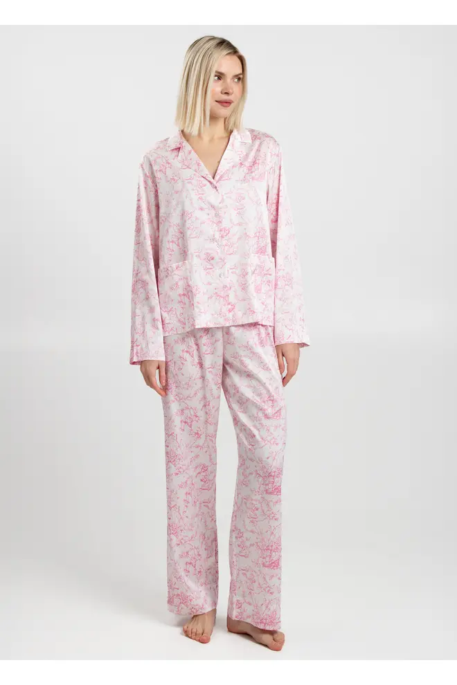 Silk Pyjama TOILE SILK 5511/050 (Pink)