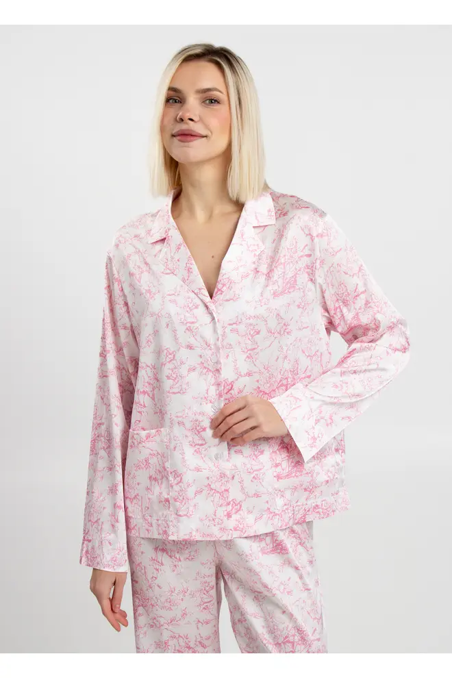 Silk Pyjama TOILE SILK 5511/050 (Pink)