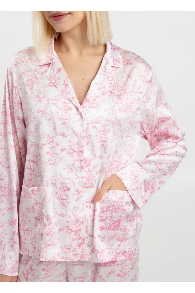 Silk Pyjama TOILE SILK 5511/050 (Pink)