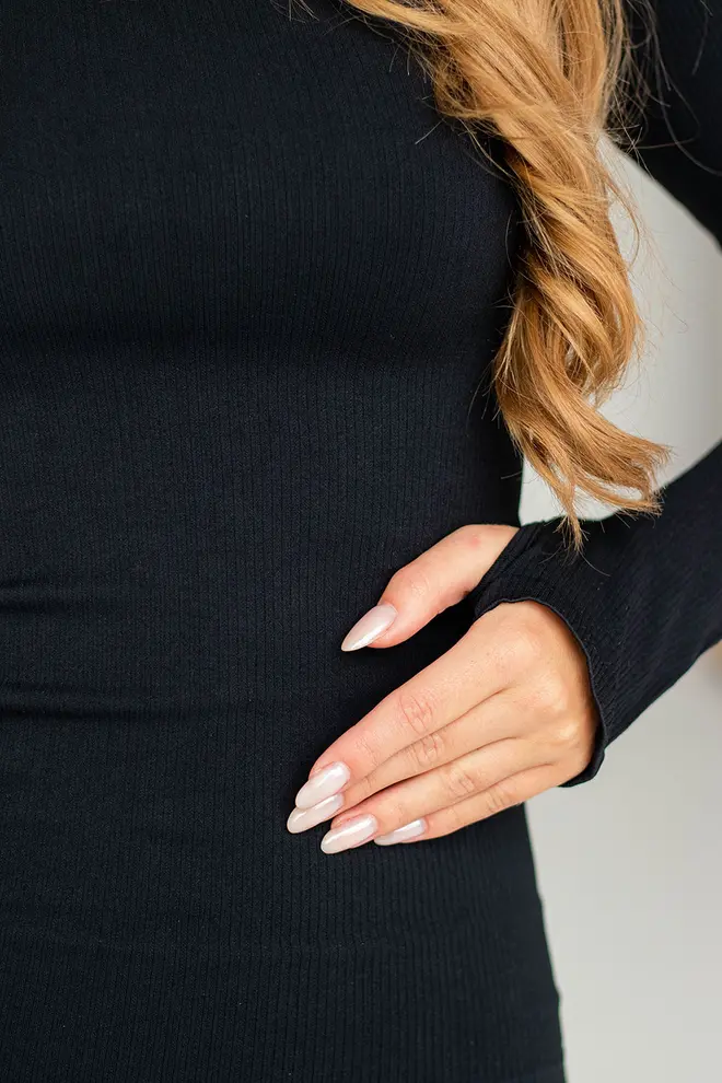 Ribbed Turtleneck Top FLEX POWER Flexit (black)