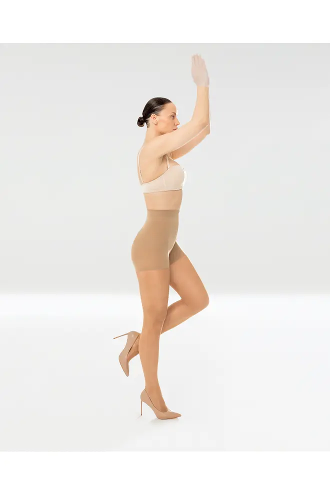 Strumpfhose mit Modelliershorts  ACTIVE 20 den (daino)