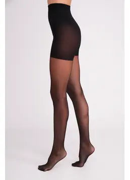 Strumpfhose mit Modelliershorts  ACTIVE 20 den (nero)