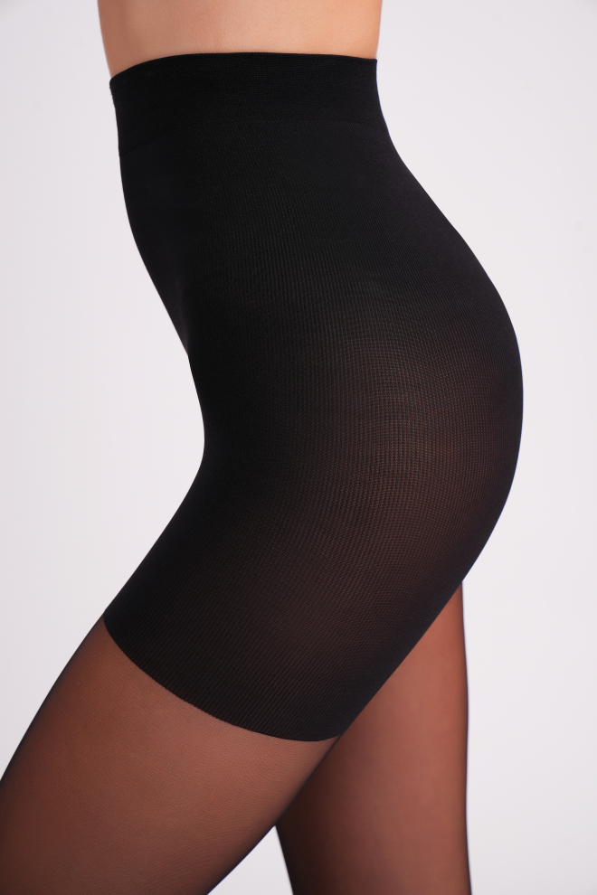 Tights with shaping shorts ACTIVE 20 den (nero)