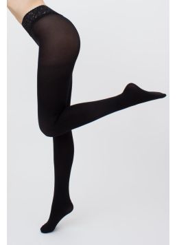 Warm tights with silicone waistband Impresso 100 den (nero) Warm tights with silicone waistband Impresso 100 den (nero)