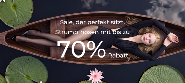 Sale, der perfekt sitzt. Strumpfhosen mit bis zu -70% Rabatt