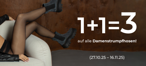 1+1=3 on all women’s tights 1+1=3 on all women’s tights