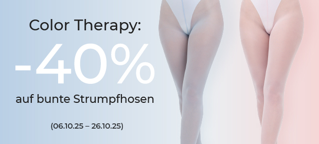 Color Therapy: –40 % auf bunte Strumpfhosen