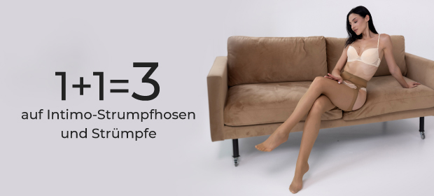 1+1=3 on Intimo tights and stockings