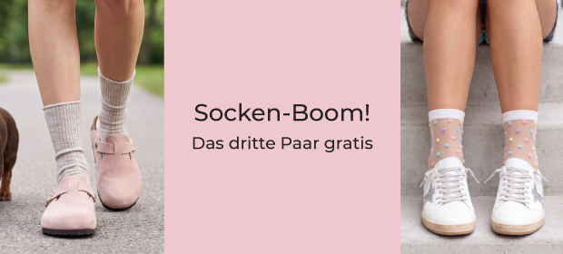 Sock Boom! Get the 3rd pair free