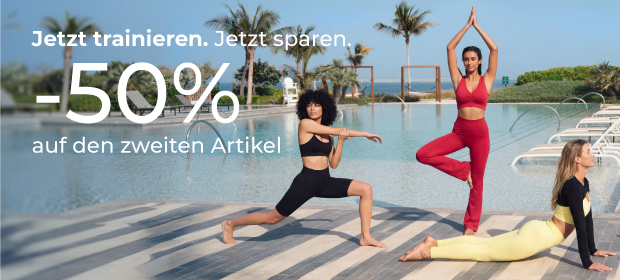 –50% on the second sports item