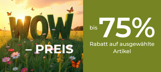 WOW-Preis: Bis -75 % auf ausgewählte Artikel!