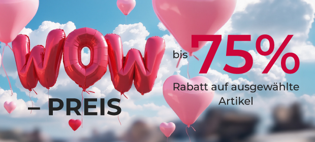 WOW Price: Up to -75%  on selected items