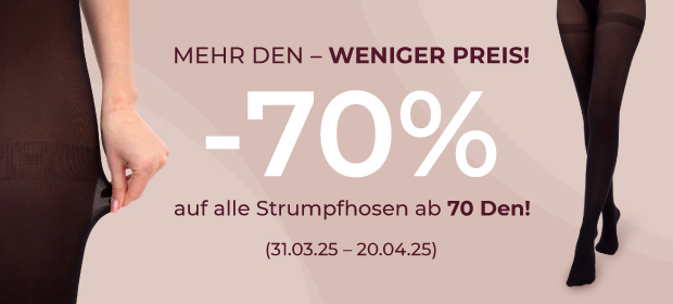 -70% on all Tights from 70 DEN