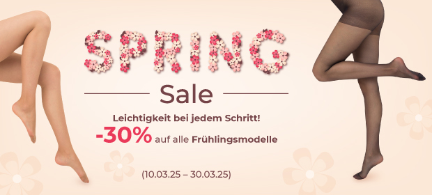 -30% on all spring models of tights! 