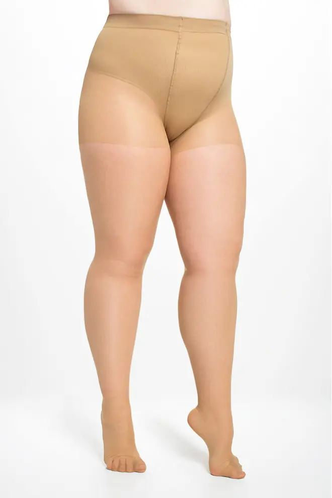 Classic plus-size tights MOLLY 20 den (daino)