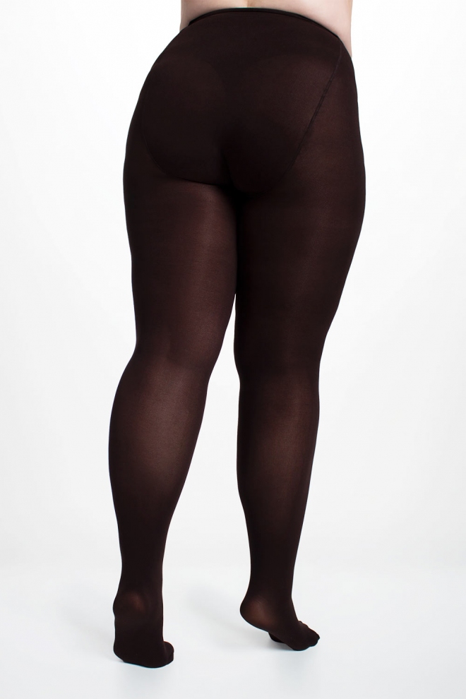 Klassische Plus-Size-Strumpfhosen POSITIVE MICRO 70 (caffe)