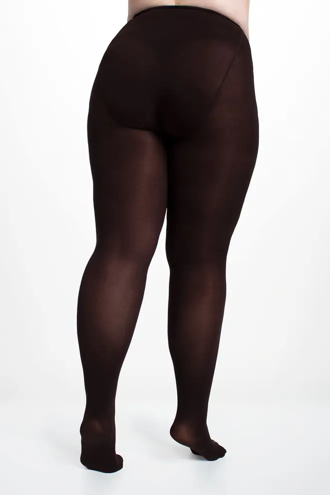 Klassische Plus-Size-Strumpfhosen POSITIVE MICRO 70 (caffe)