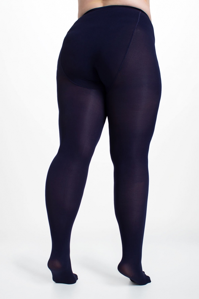 Klassische Plus-Size-Strumpfhosen POSITIVE MICRO 70 (deep navy)