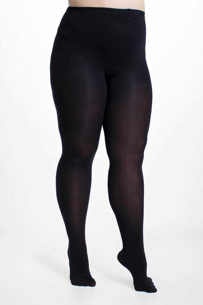 Klassische Plus-Size-Strumpfhosen POSITIVE MICRO 70 (nero)