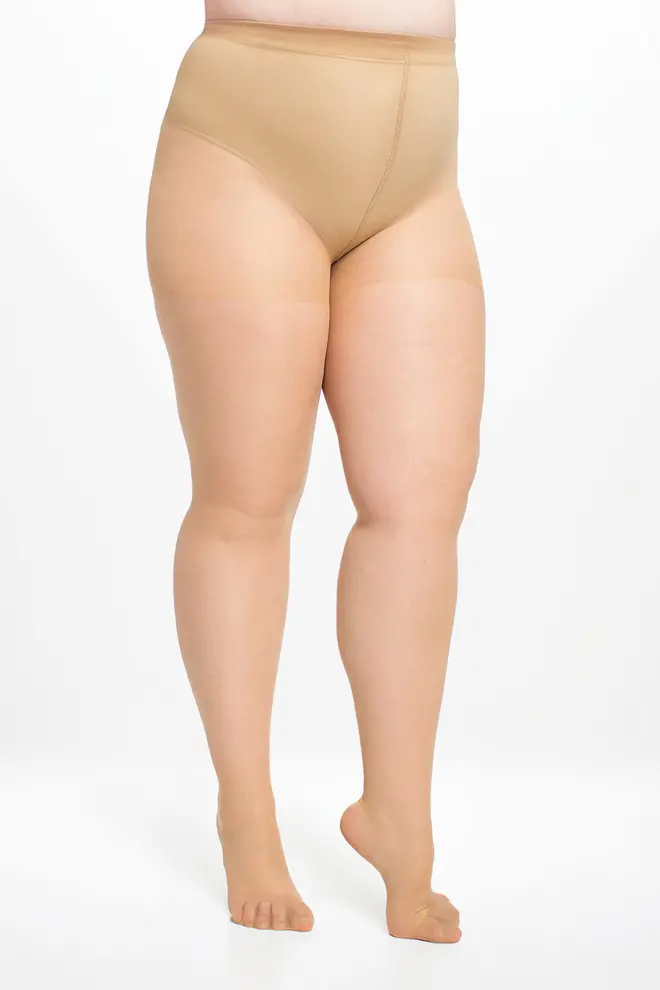 Strumpfhosen Curvy POSITIVE STYLE 20 nero (daino)