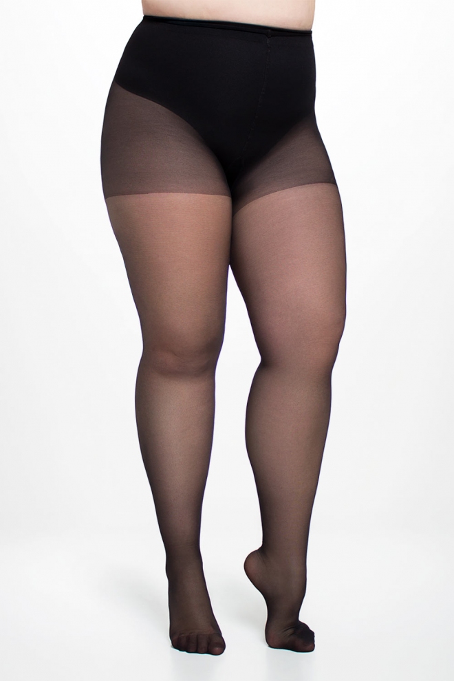 Strumpfhosen Curvy POSITIVE STYLE 20 nero (nero)