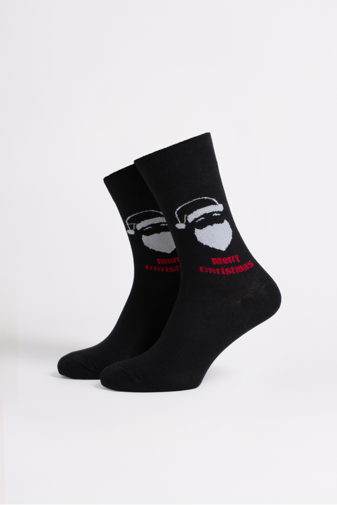 Herren-Weihnachtssocken MS3 NEW YEAR 2603 black