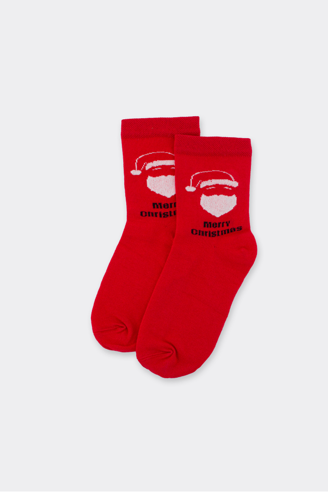 Weihnachtssocken WS3 NEW YEAR 2603 red