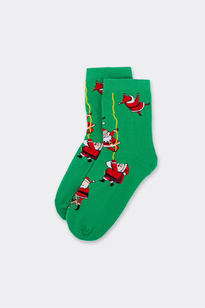 Damen-Klassiksocken WS3 NEW YEAR 2601 (green)