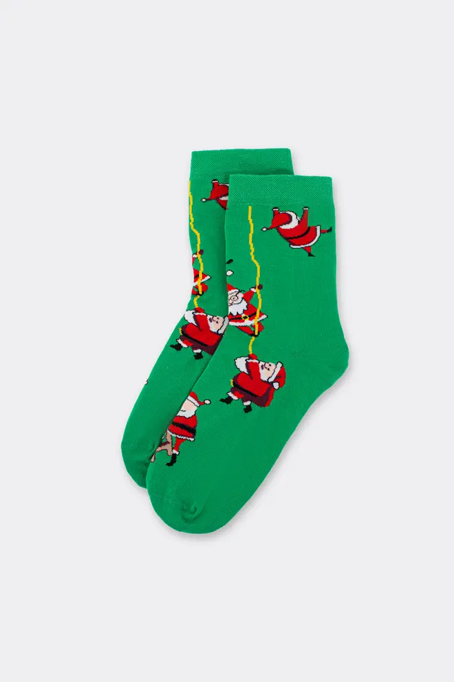 Damen-Klassiksocken WS3 NEW YEAR 2601 (green)