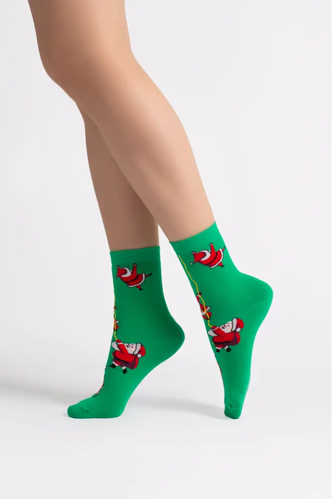 Damen-Klassiksocken WS3 NEW YEAR 2601 (green)