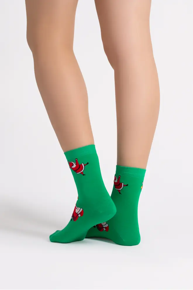 Damen-Klassiksocken WS3 NEW YEAR 2601 (green)