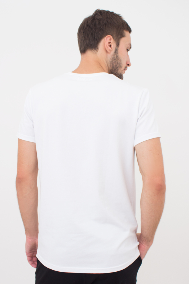 Cotton T-shirt G-MAN 4601/010 (white) Cotton T-shirt G-MAN 4601/010 (white)
