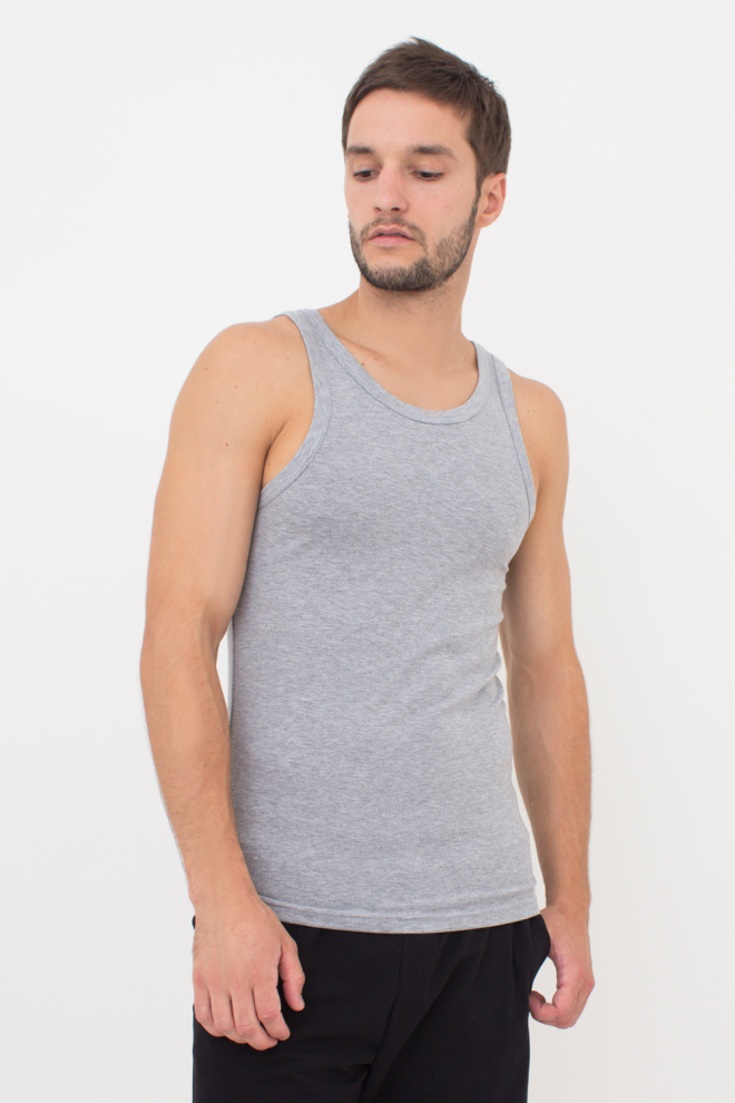 Undershirt 30801/60 (grey melange)