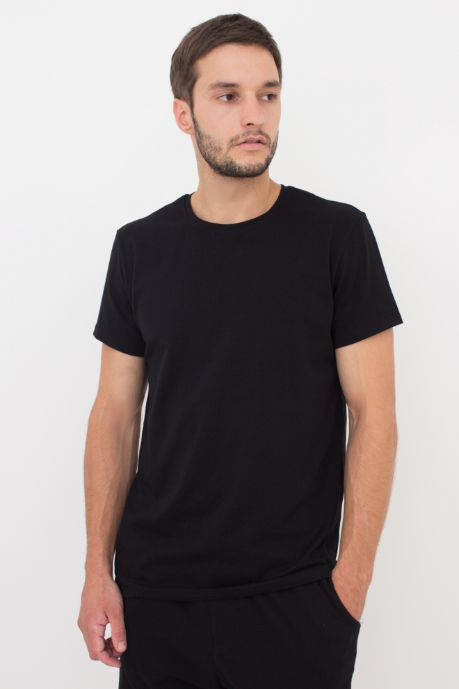 Baumwolle-T-Shirt G-MAN 4601/010 (black) Baumwolle-T-Shirt G-MAN 4601/010 (black)