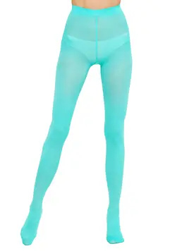 Matte microfiber tights SAMBA 40 den (neo mint)