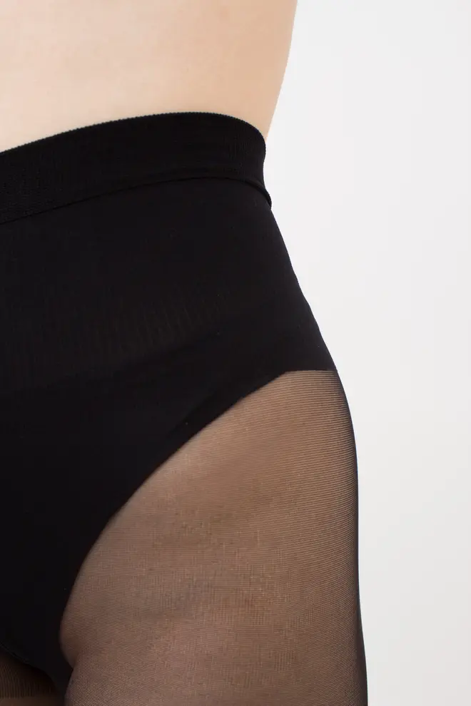 Women’s tights with shaping waistband Bund TALIA MODELLING 40 (nero)