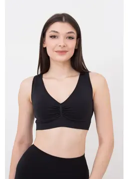 Seamless Push-up Top TOP SHAPE (black)