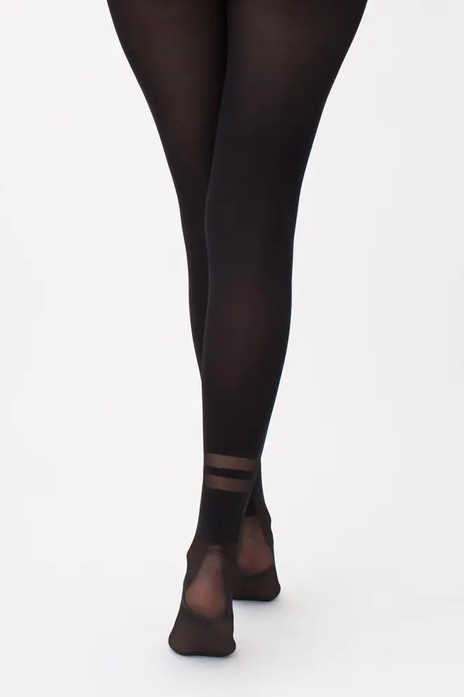 Strumpfhose mit geometrischem Muster Alike 40 (1) (nero)