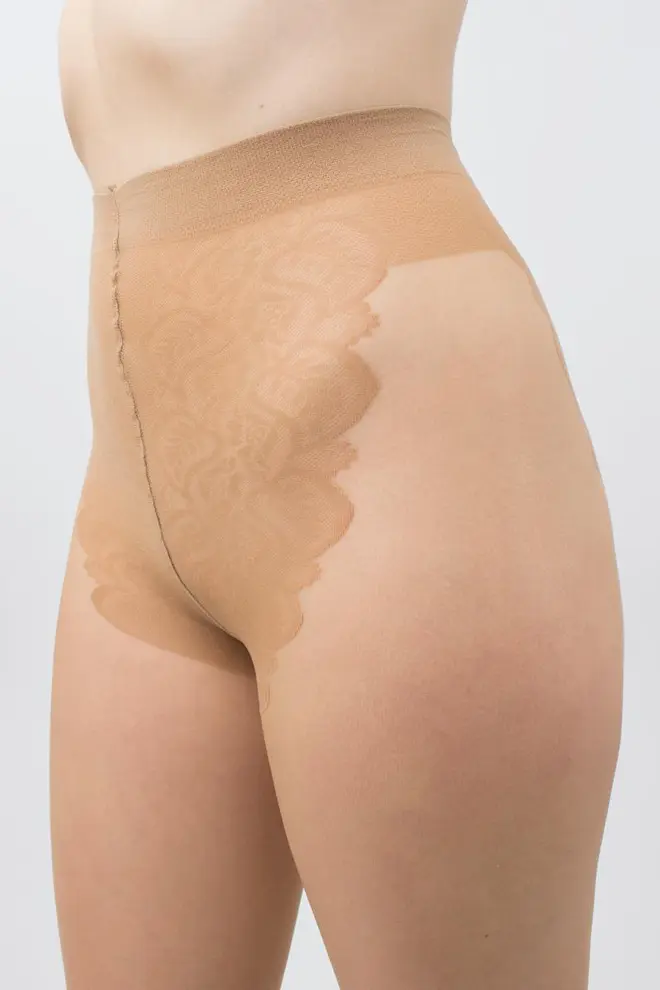 Tights with lace panties BIKINI 20 den (daino)